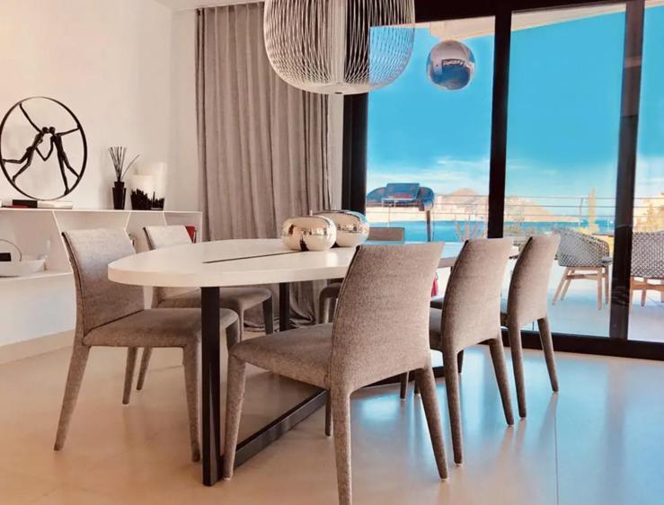 Luxuriöses Apartment in Benidorm mit Pool Exterior foto